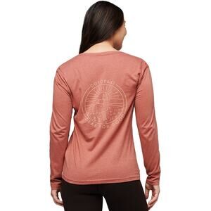 Cotopaxi Hello Llama Long-Sleeve T-Shirt - Women's Large Burnt Orange